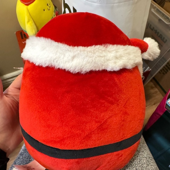 Jack Skellington Squishmallow Red Santa Plush Toy - Picture 2 of 4